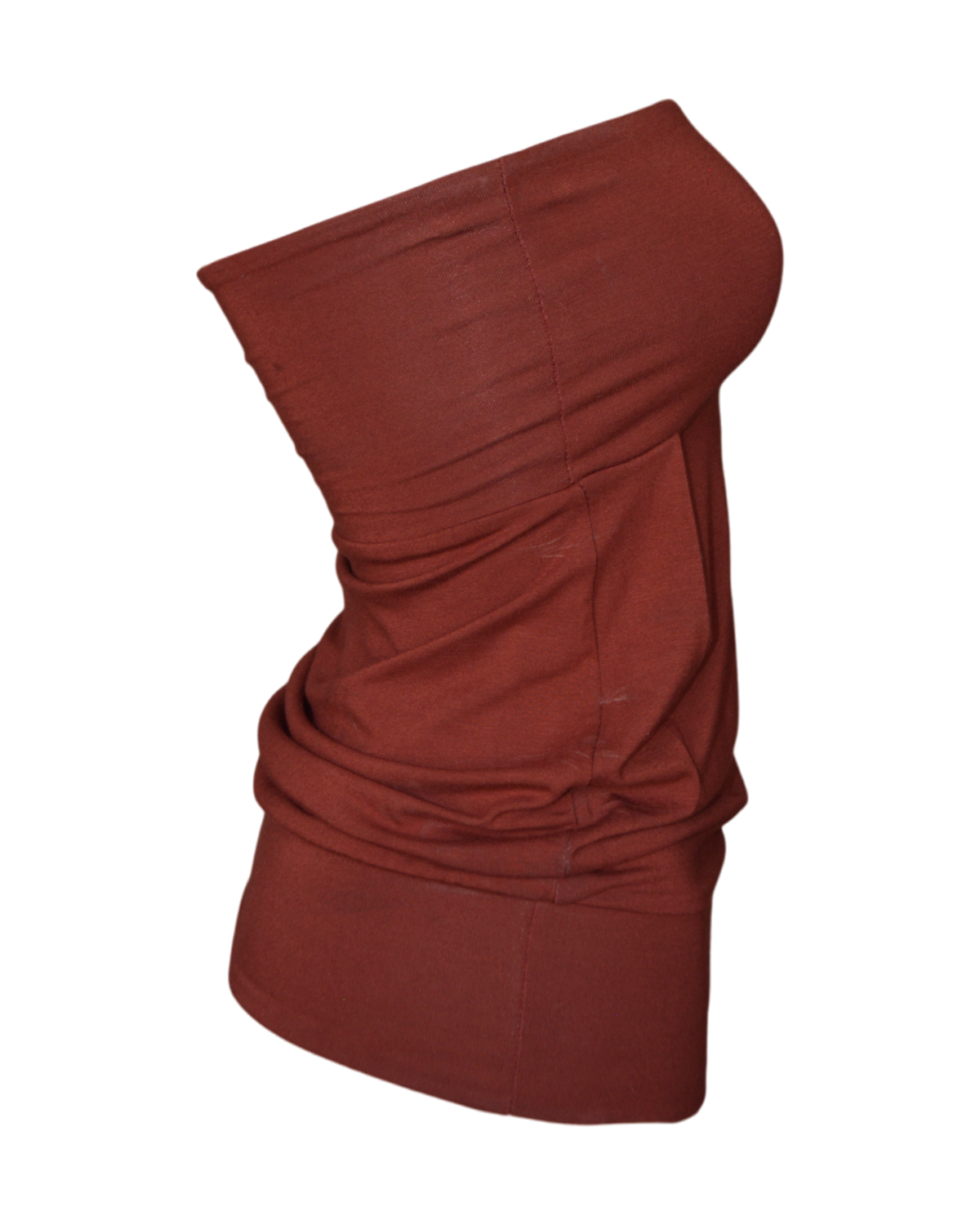bubble tube top / copper red