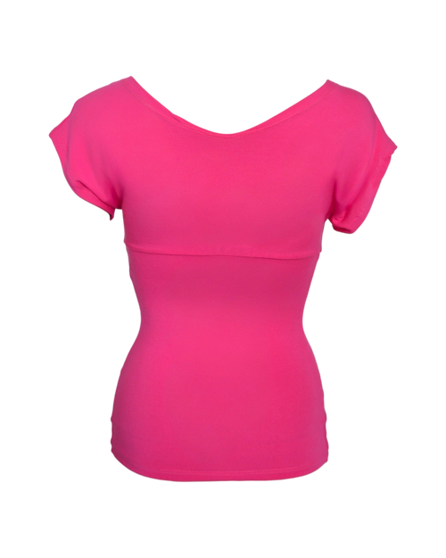 acrobat top / fuschia