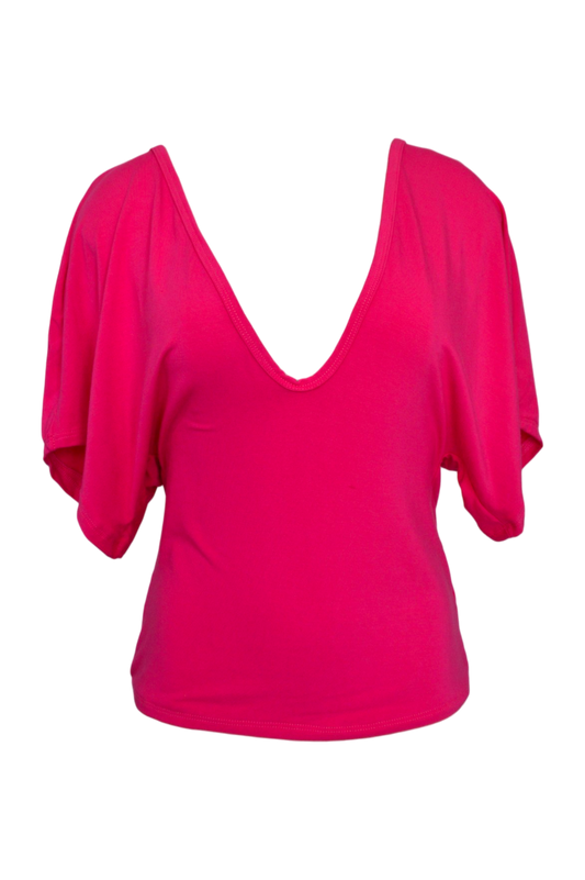 fang tee / fuschia