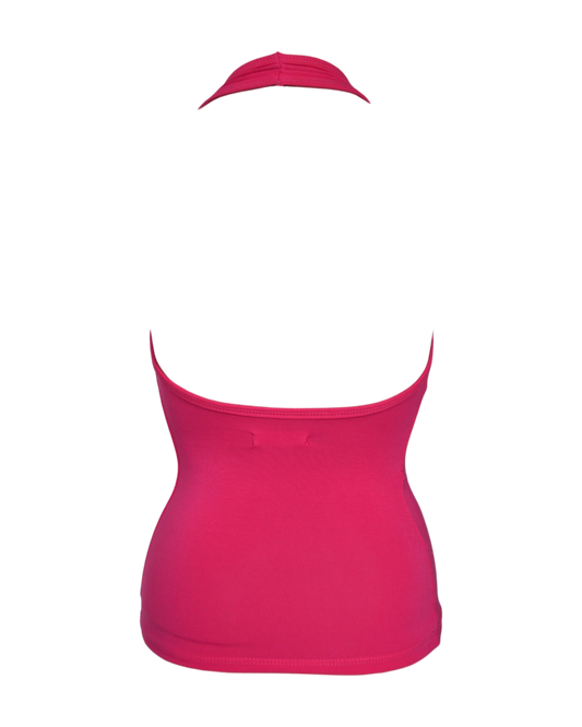 babe halter / fuschia