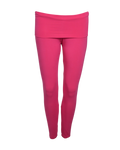 foldover leggings / fuschia