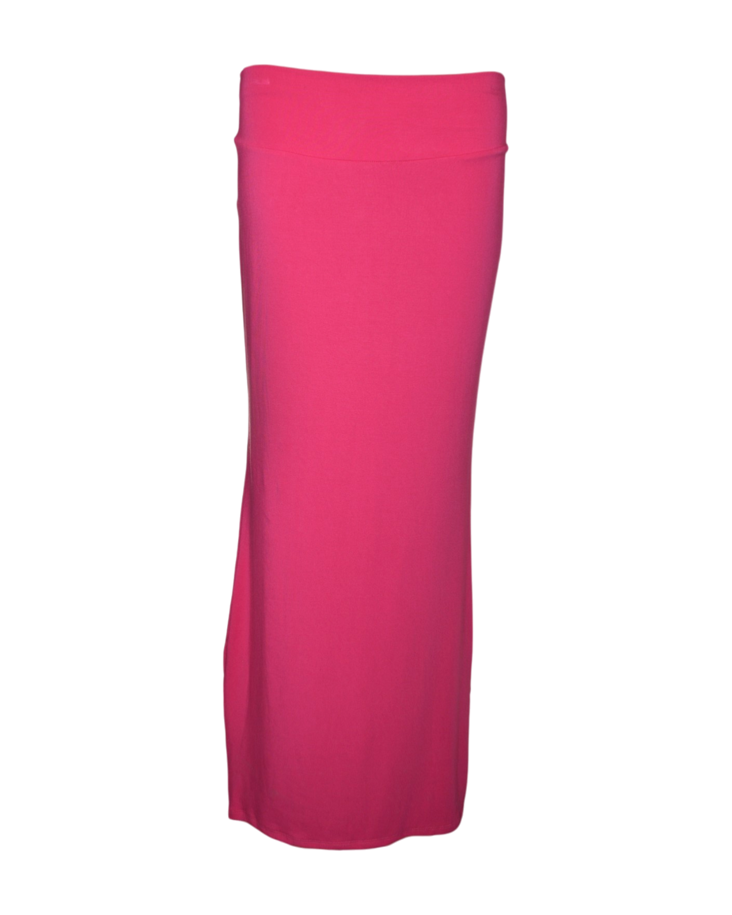 simple maxi skirt / fuschia