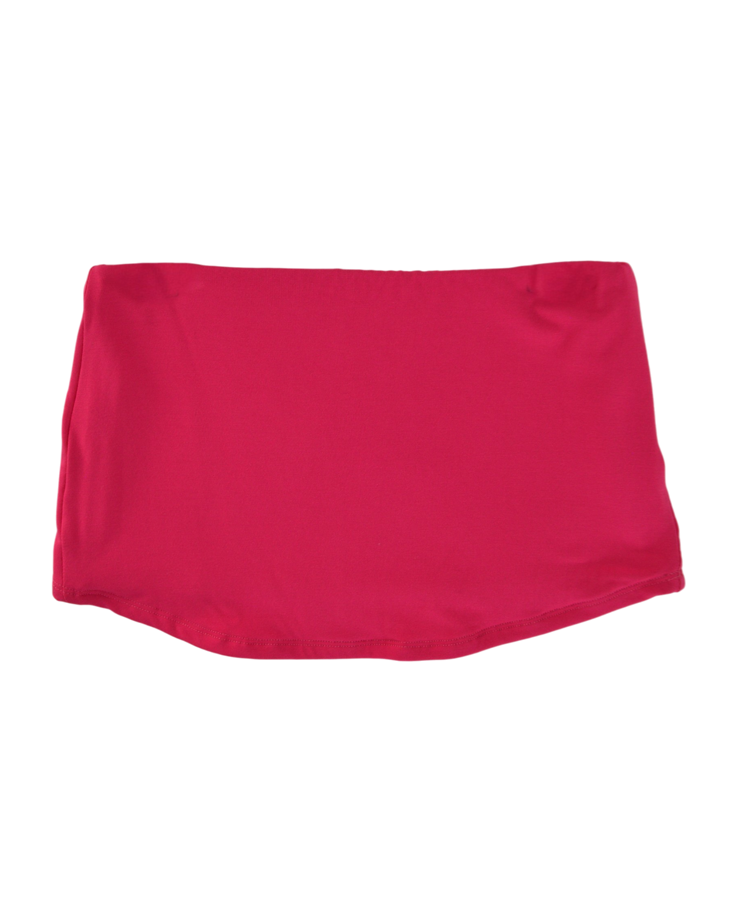 simple mini skirt / fuschia