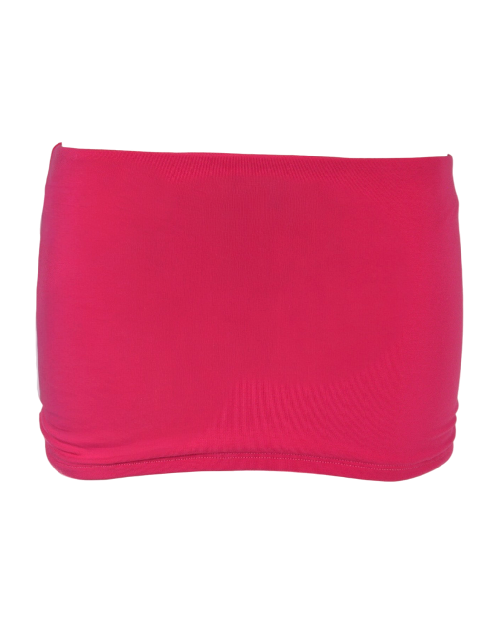 simple mini skirt / fuschia