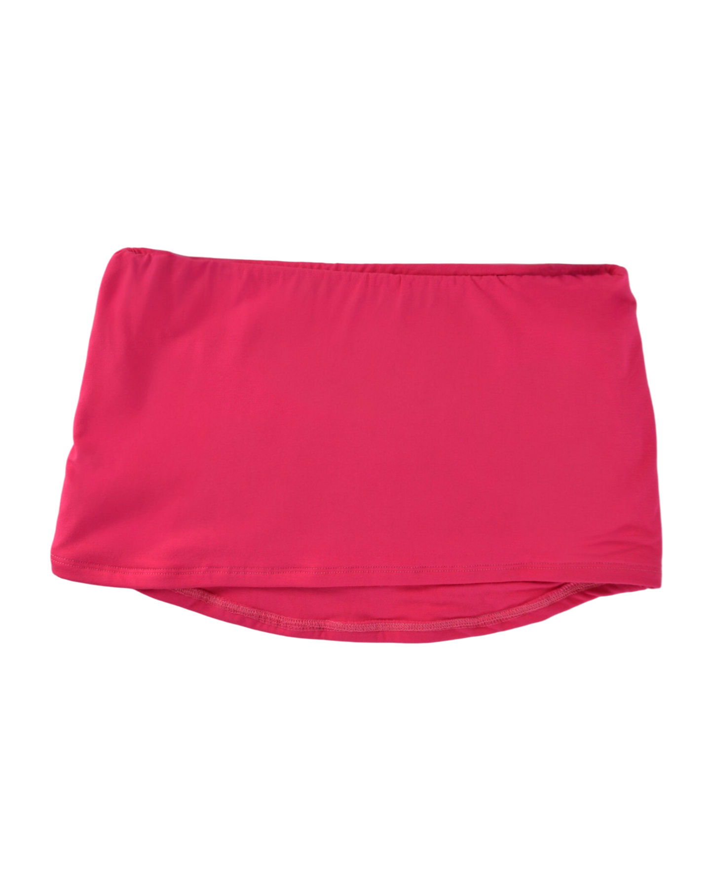 simple mini skirt / fuschia