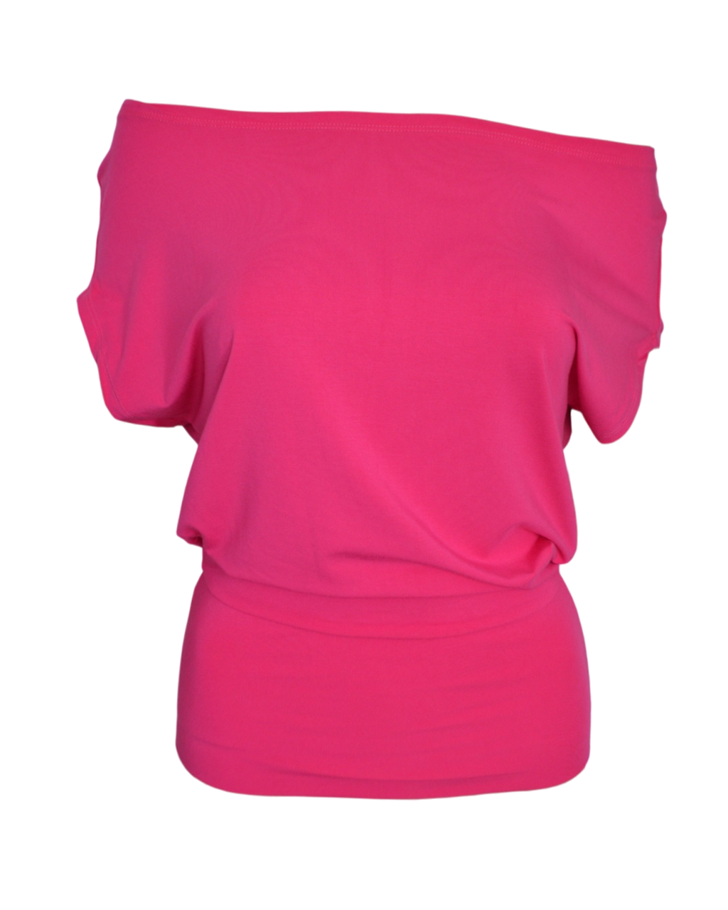 slouchy top / fuschia