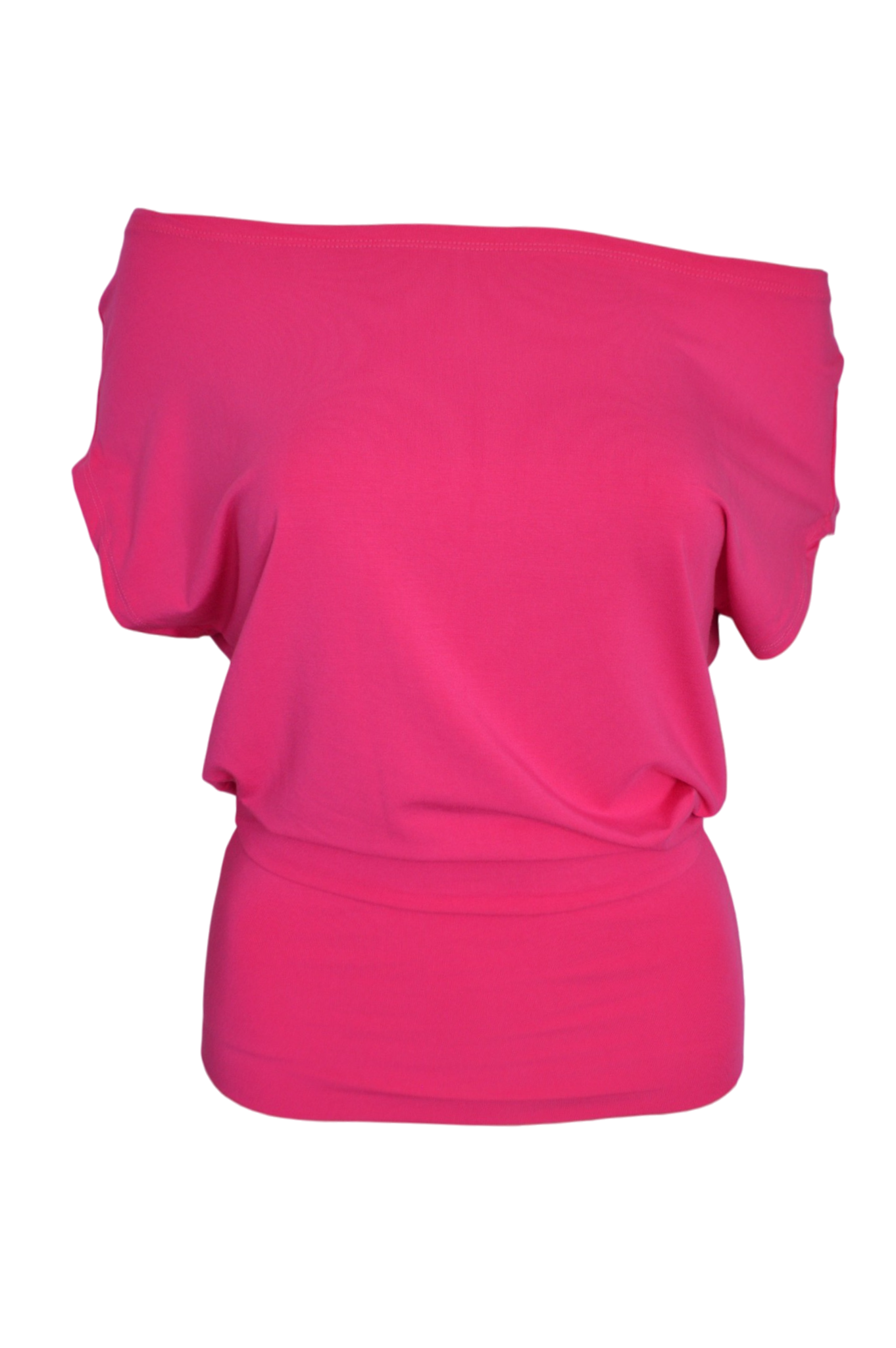 slouchy top / fuschia