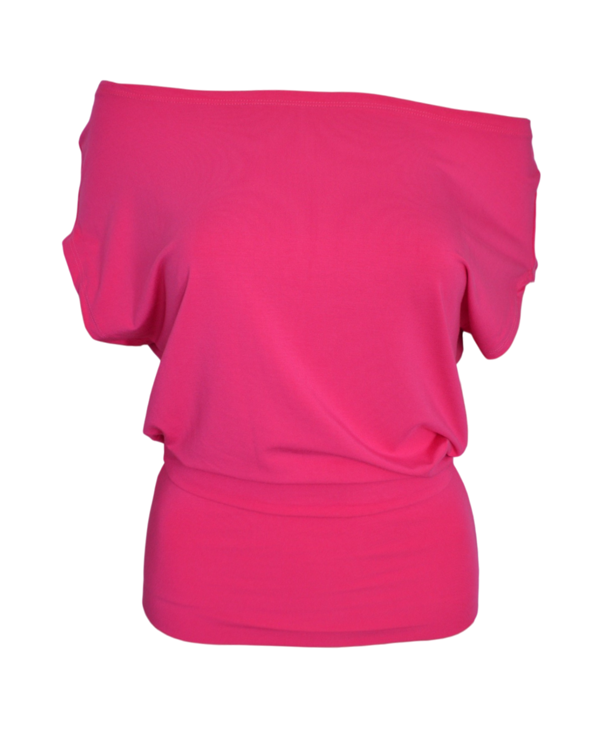 slouchy top / fuschia