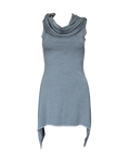 gladiatrix mini dress / heather grey