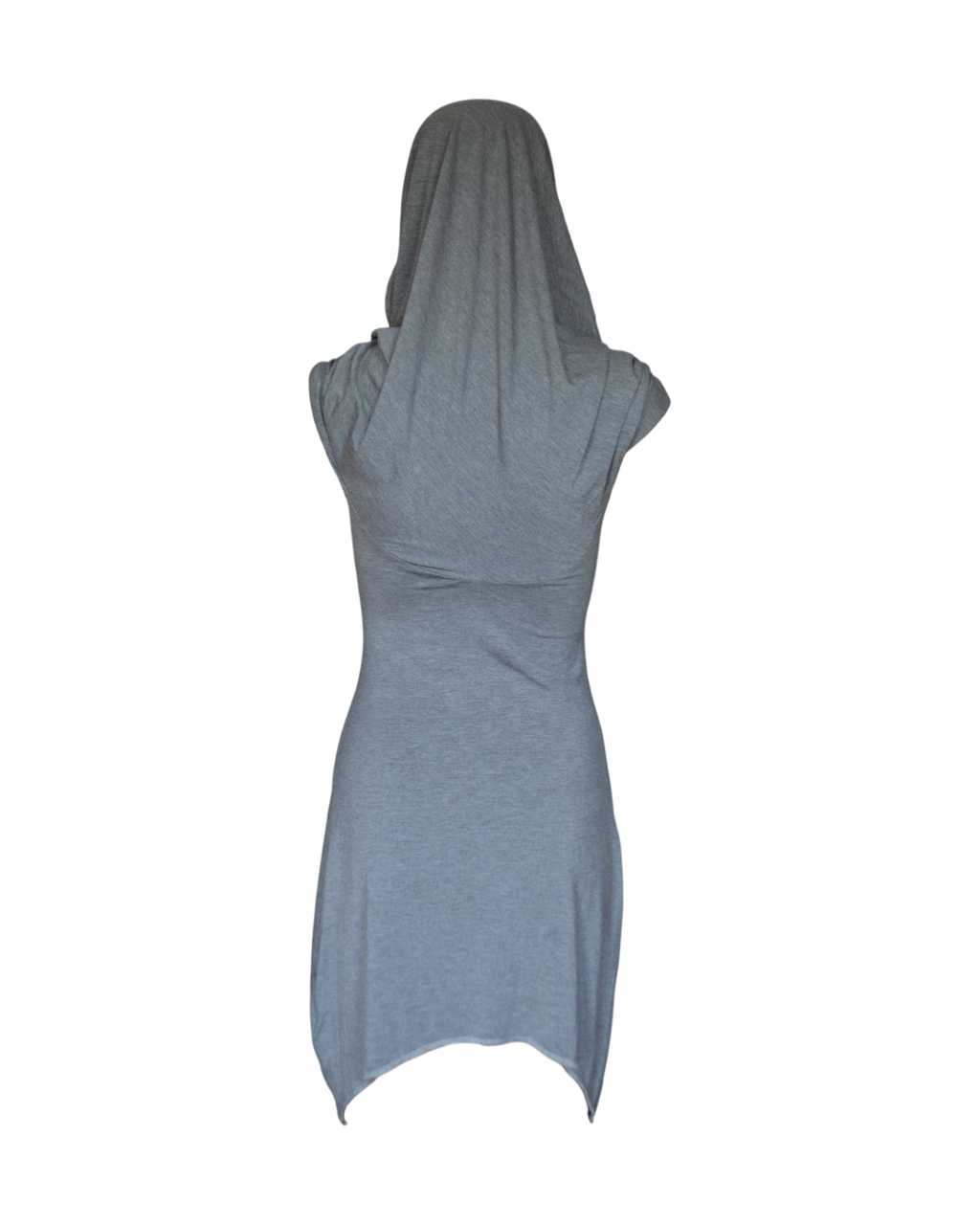 gladiatrix mini dress / heather grey