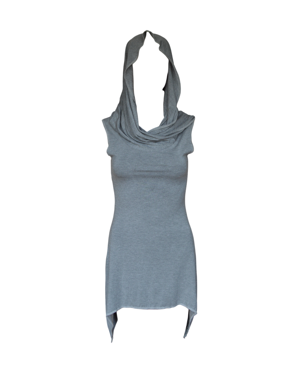 gladiatrix mini dress / heather grey