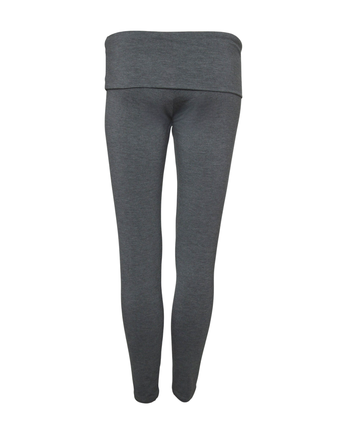 foldover leggings / heather grey