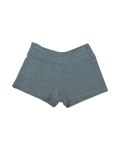 simple mini short / heather grey