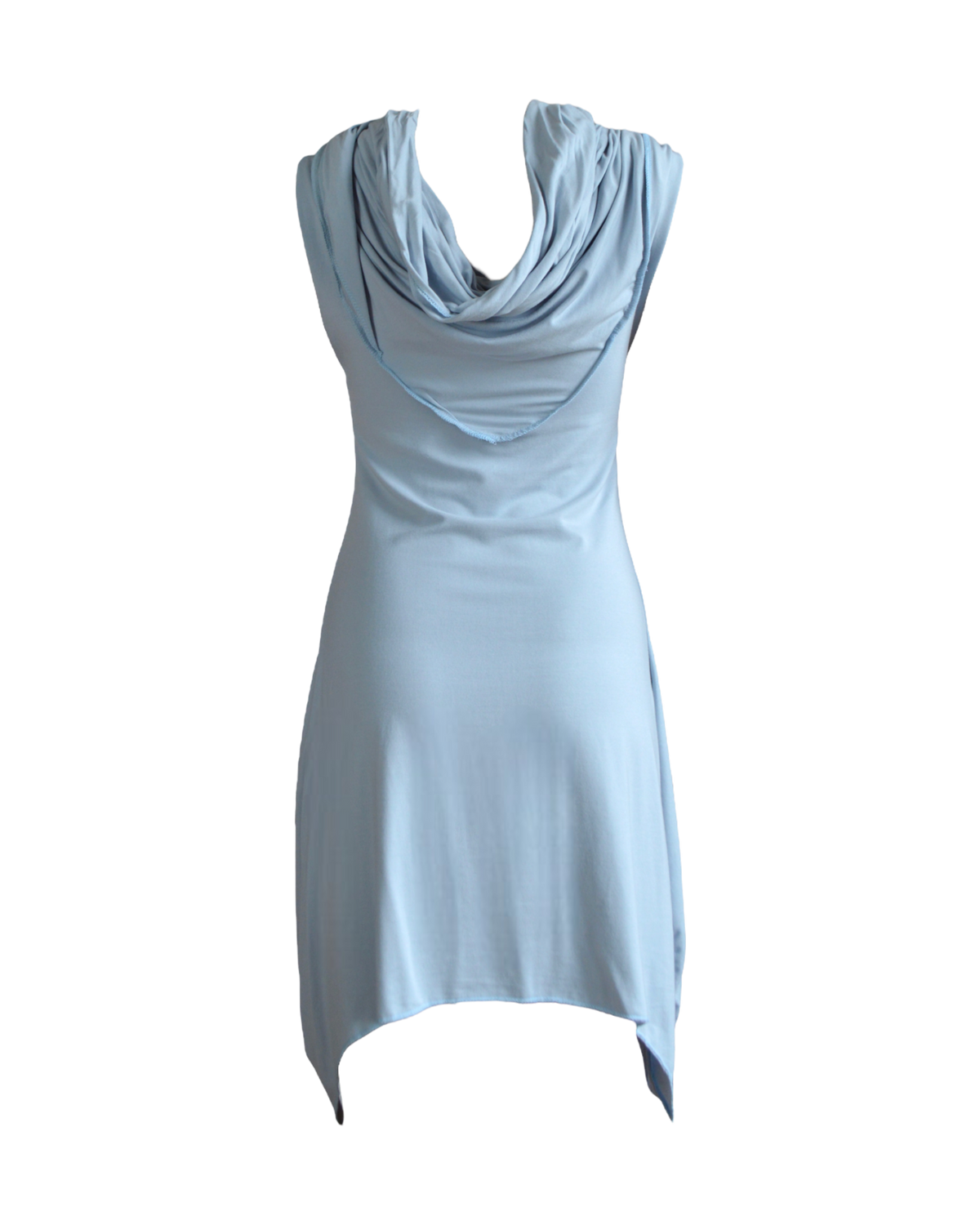 gladiatrix mini dress / light grey