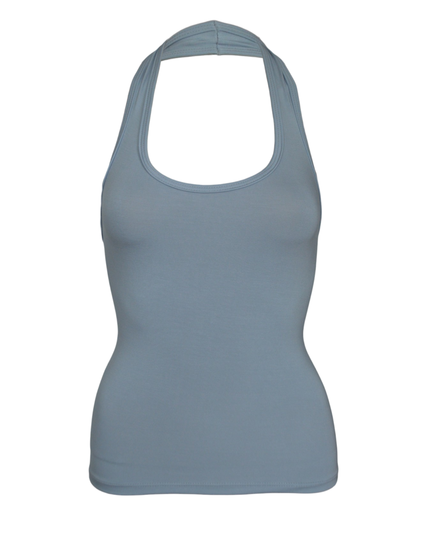 babe halter / pale blue