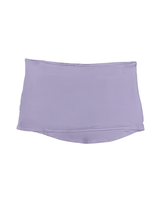 simple mini skirt / lilac
