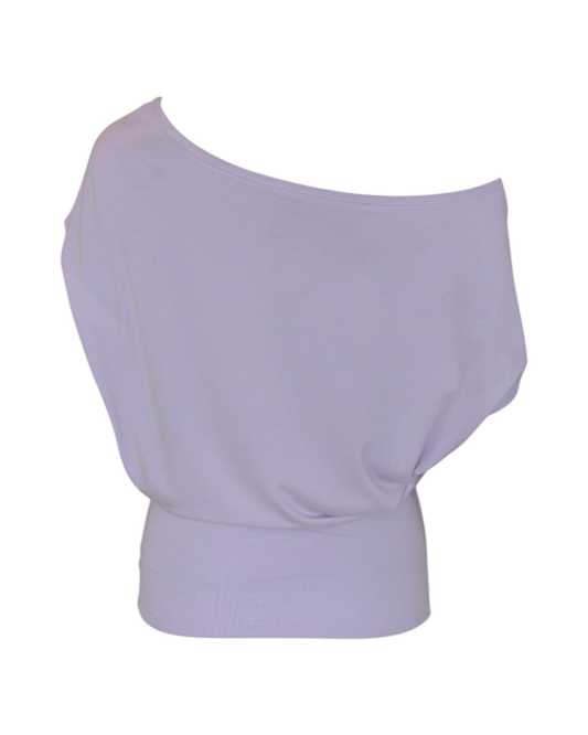 slouchy top / lilac