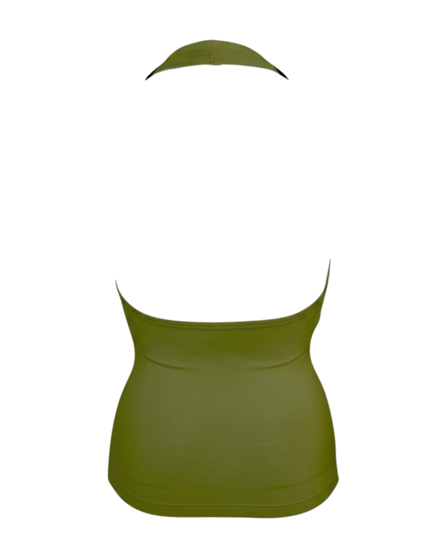 babe halter / moss green