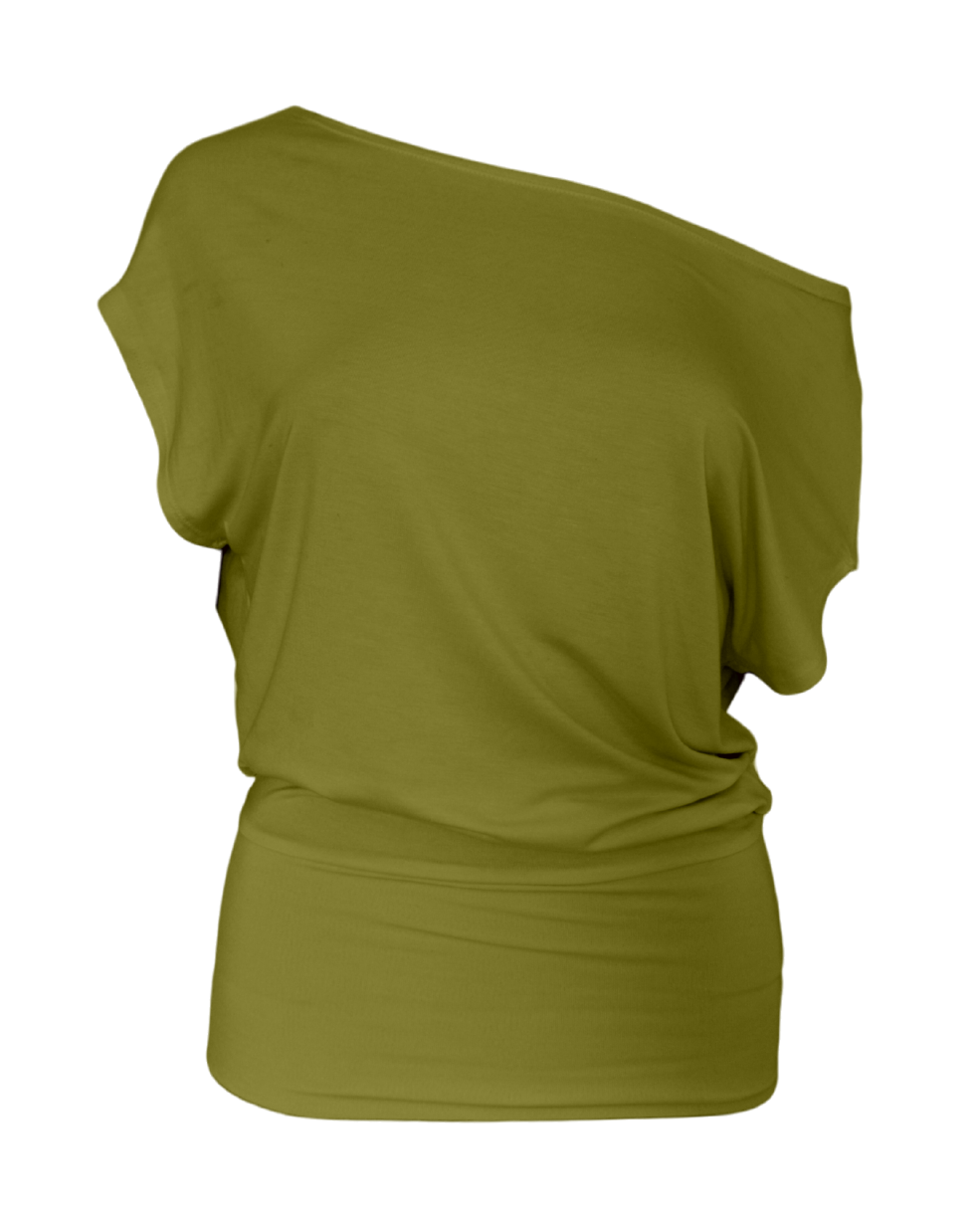 slouchy top / copper red
