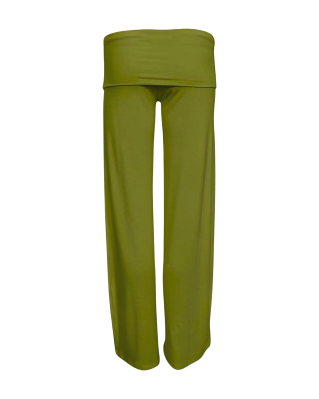 yoga pants / moss green