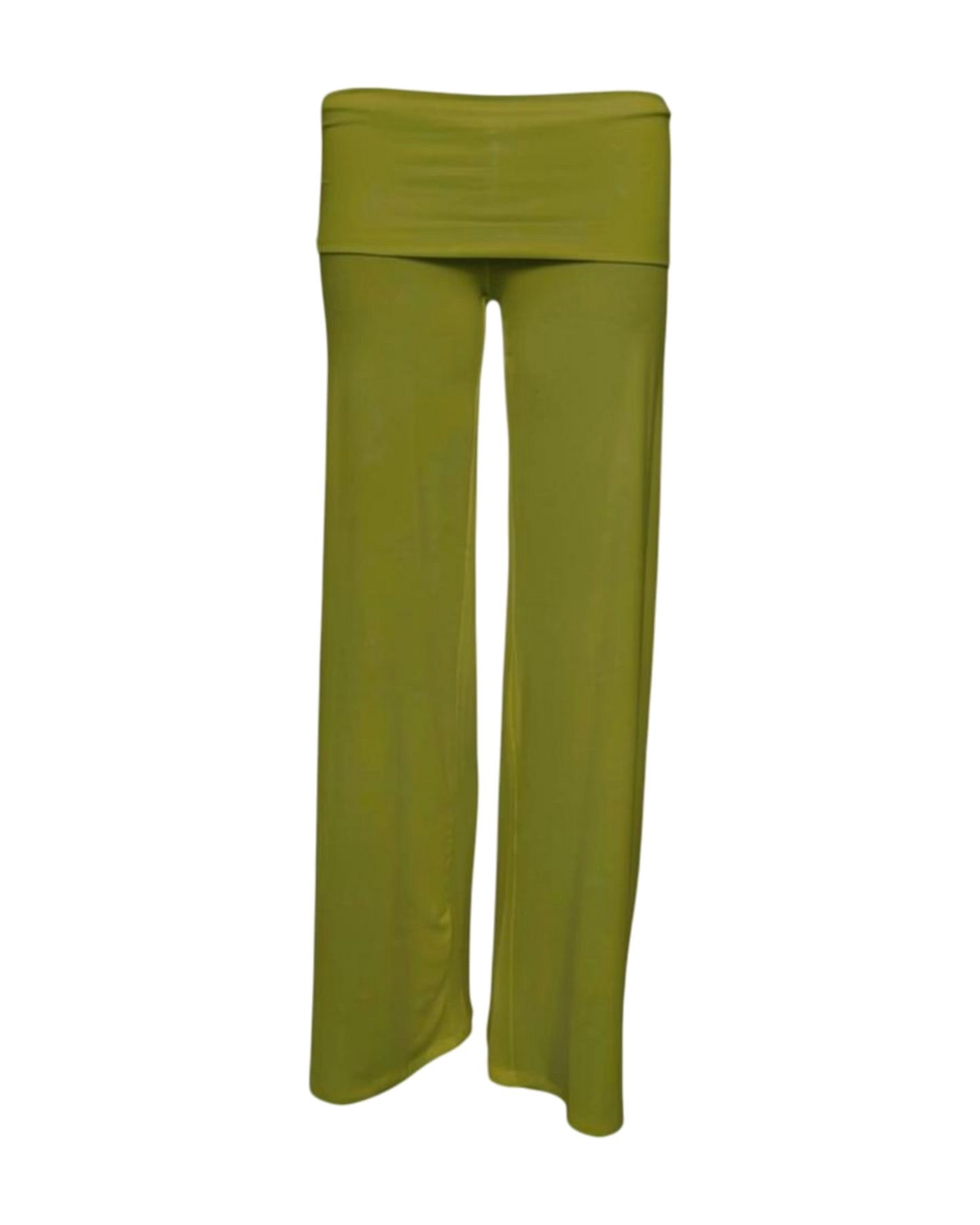 yoga pants / moss green