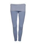 foldover leggings / pale blue