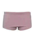 foldover mini shorts / blush pink