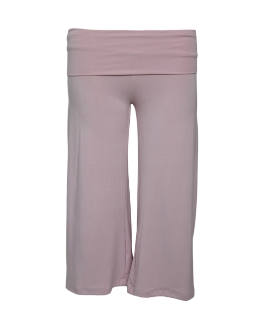 gaucho capri / blush pink