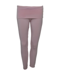 foldover leggings / blush pink