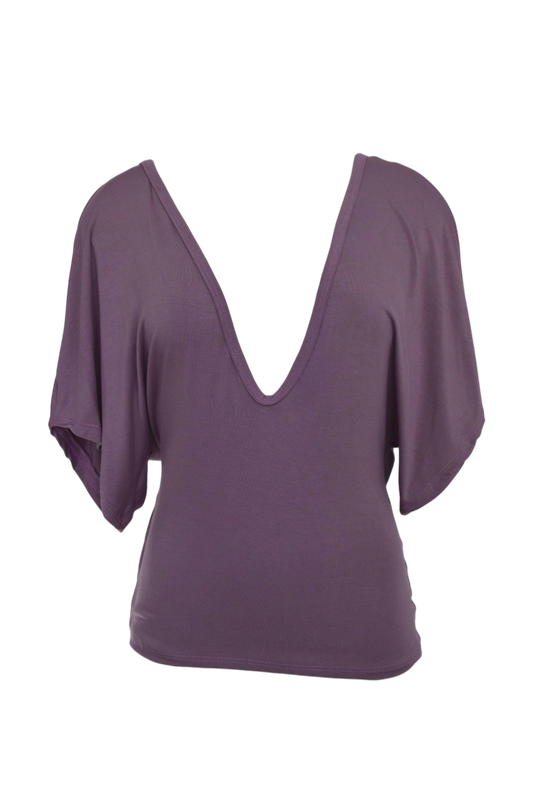 fang tee / purple mauve