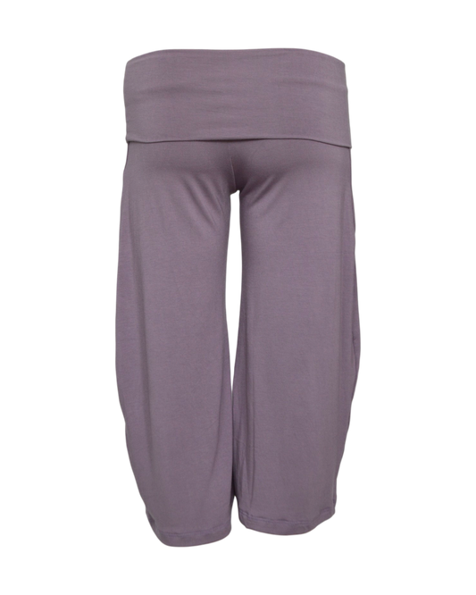 gaucho capri / purple mauve