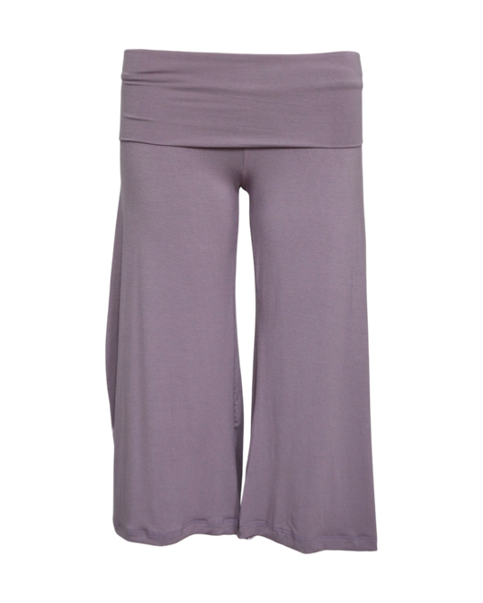 gaucho capri / purple mauve