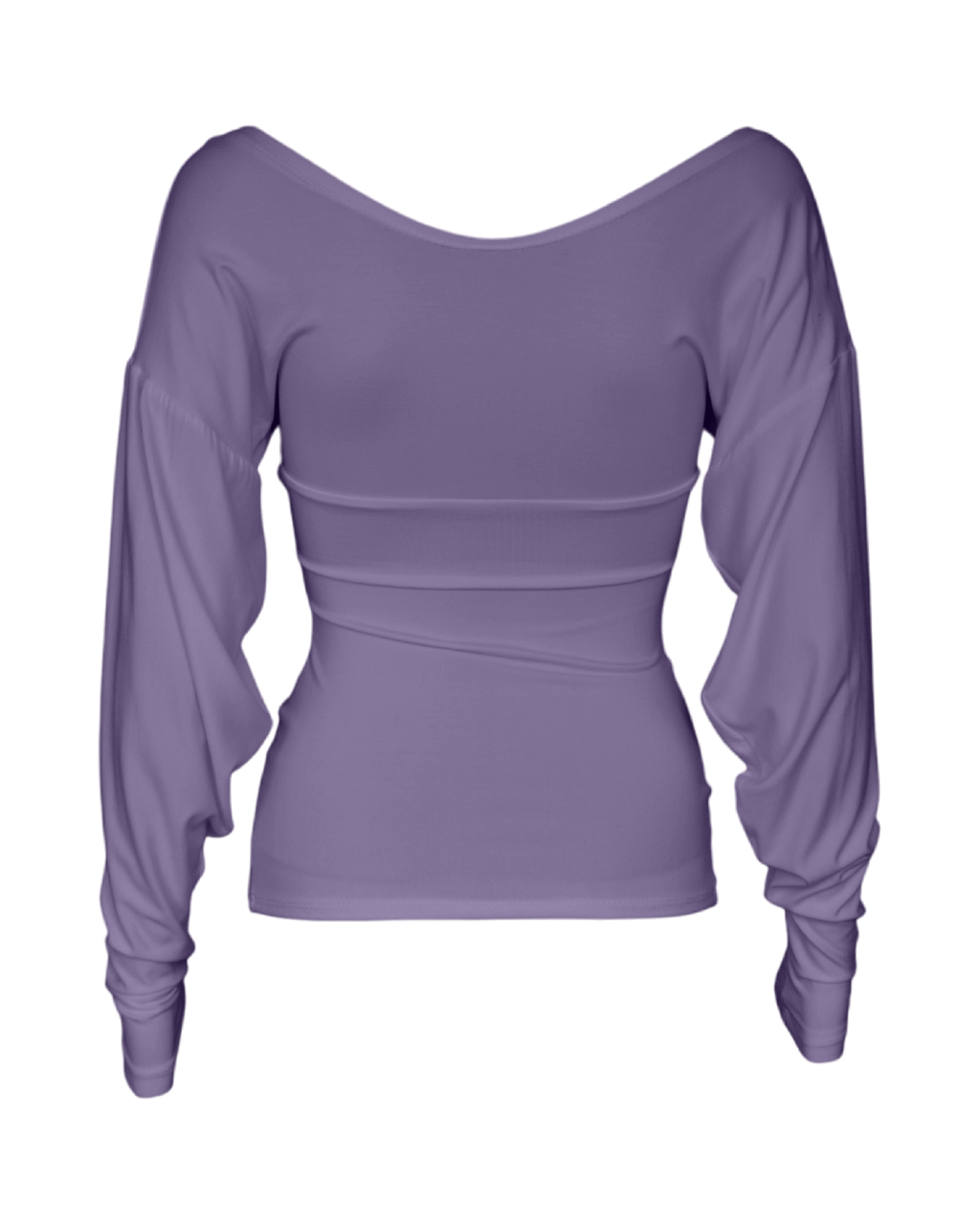 gibbon top / purple mauve