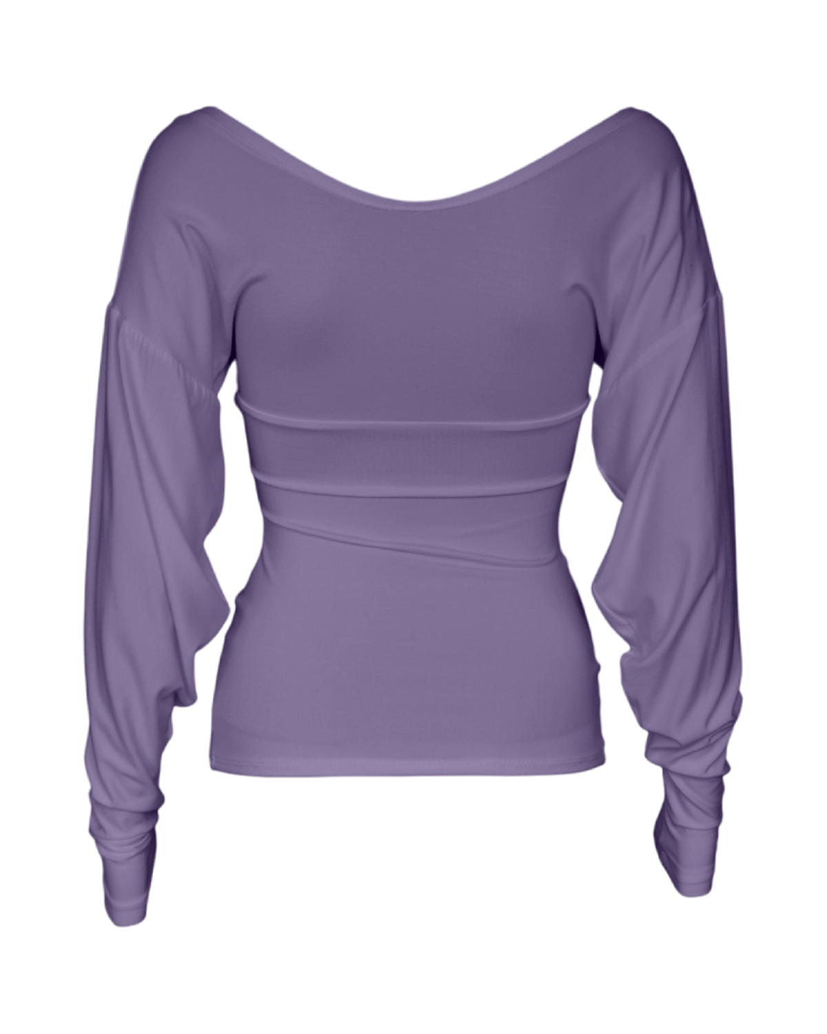 gibbon top / purple mauve