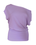 slouchy top / purple mauve