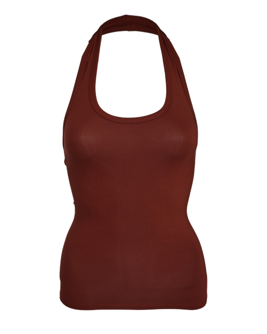 babe halter / copper red