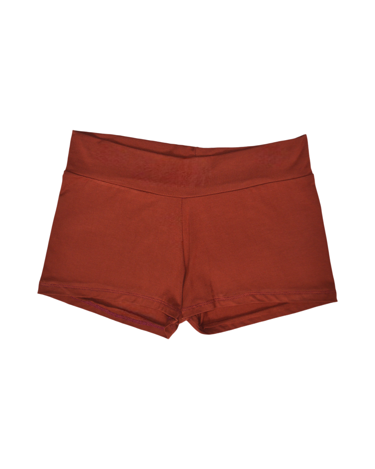 simple mini short / copper red