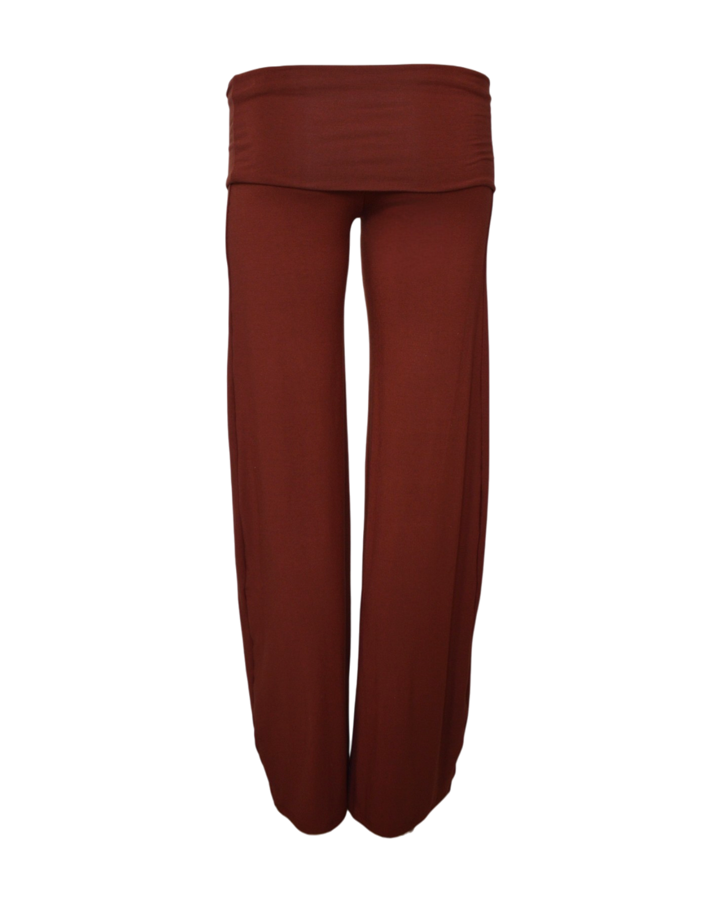 yoga pants / copper red