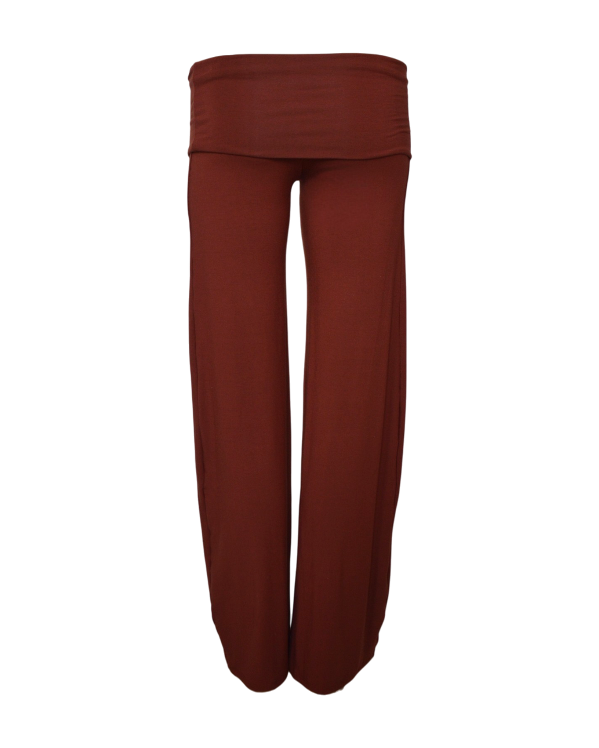 yoga pants / copper red