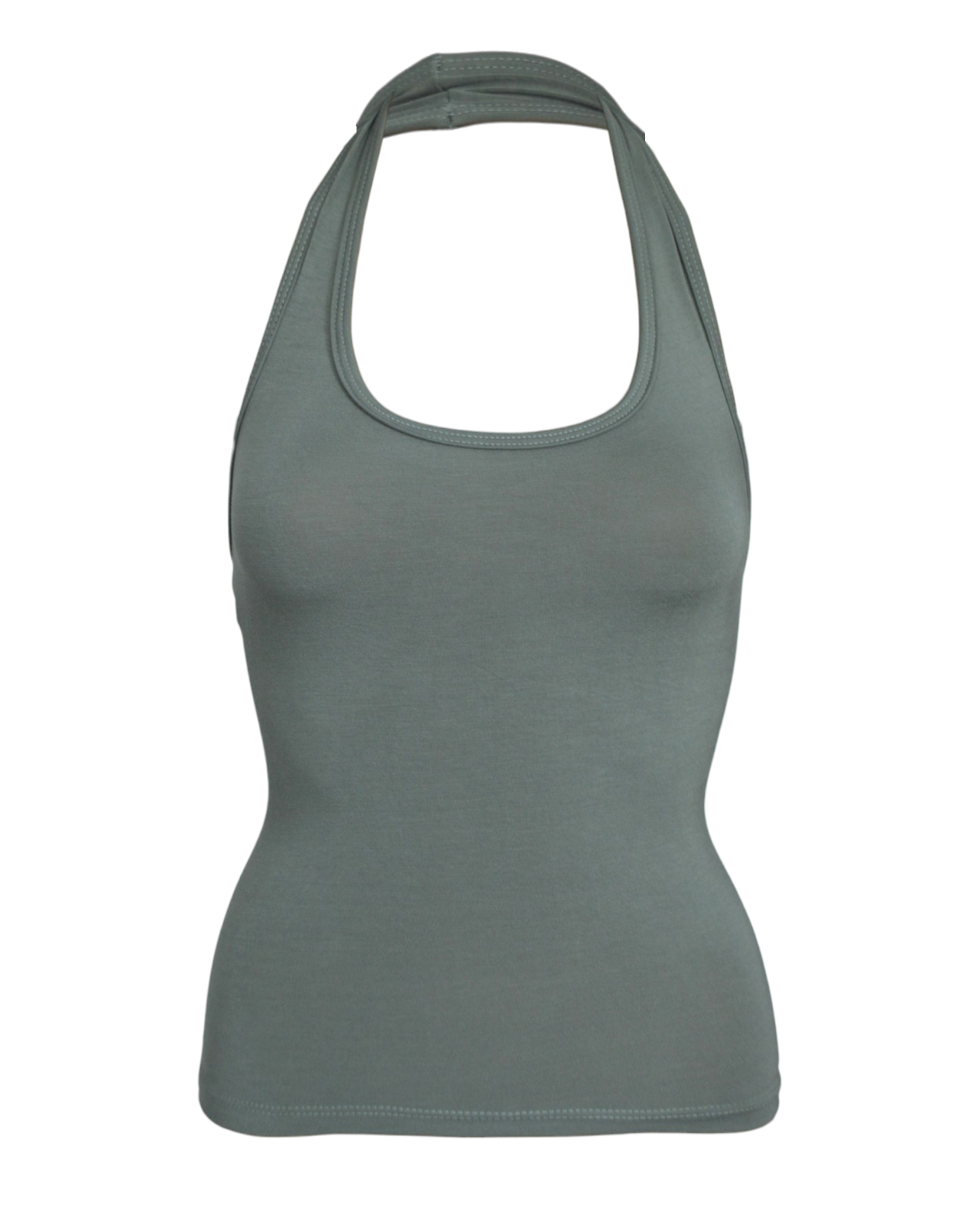 babe halter / sage green