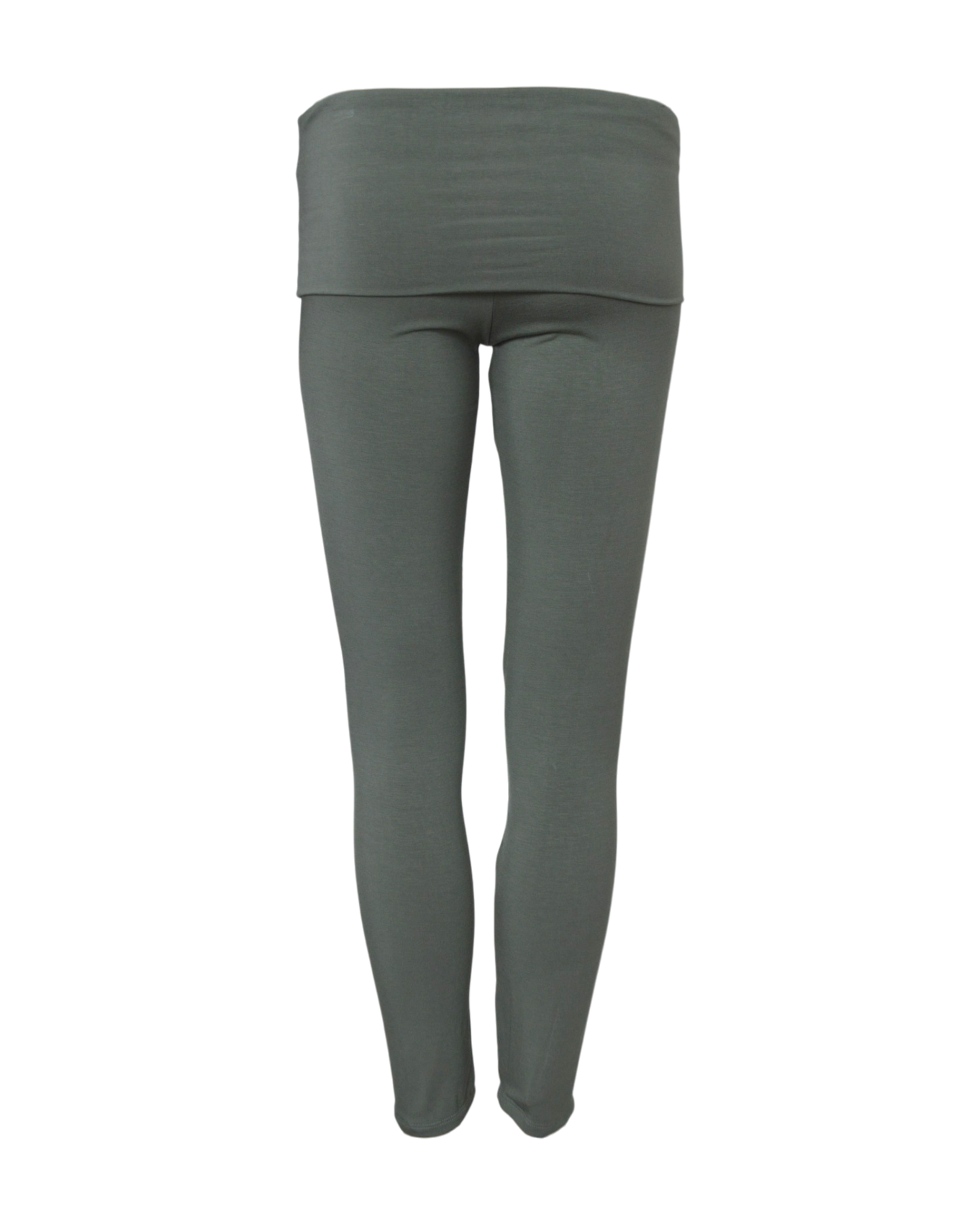 foldover leggings / sage green