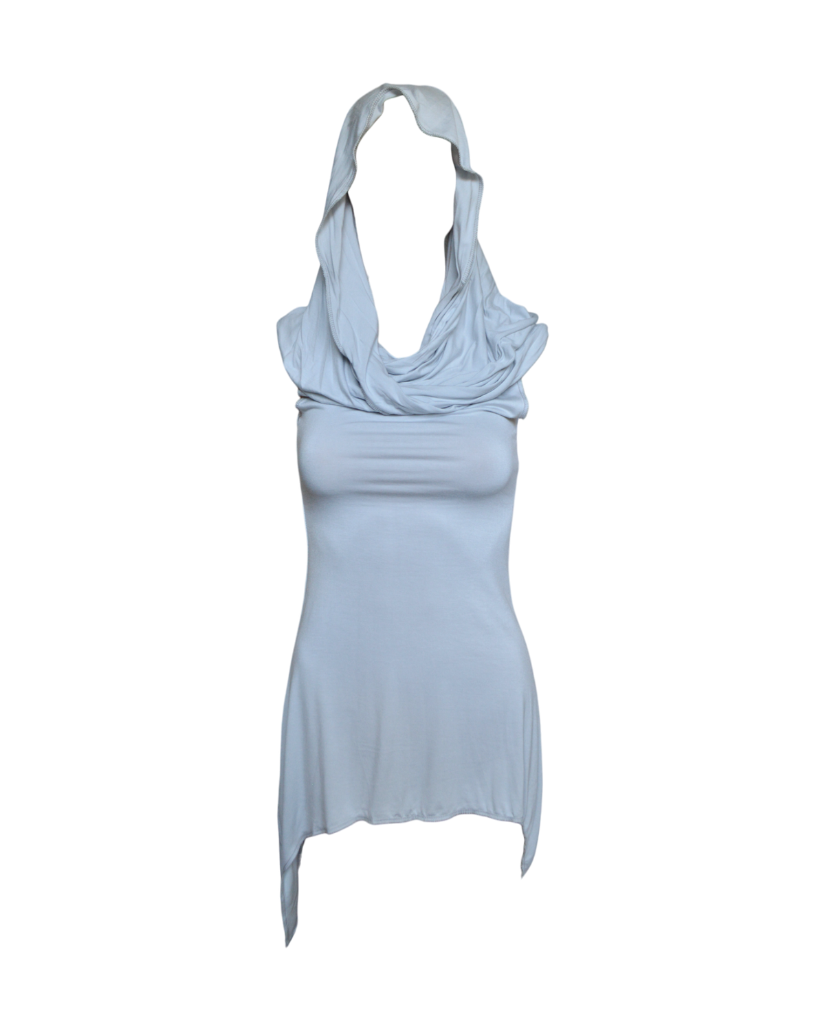 gladiatrix mini dress / silver