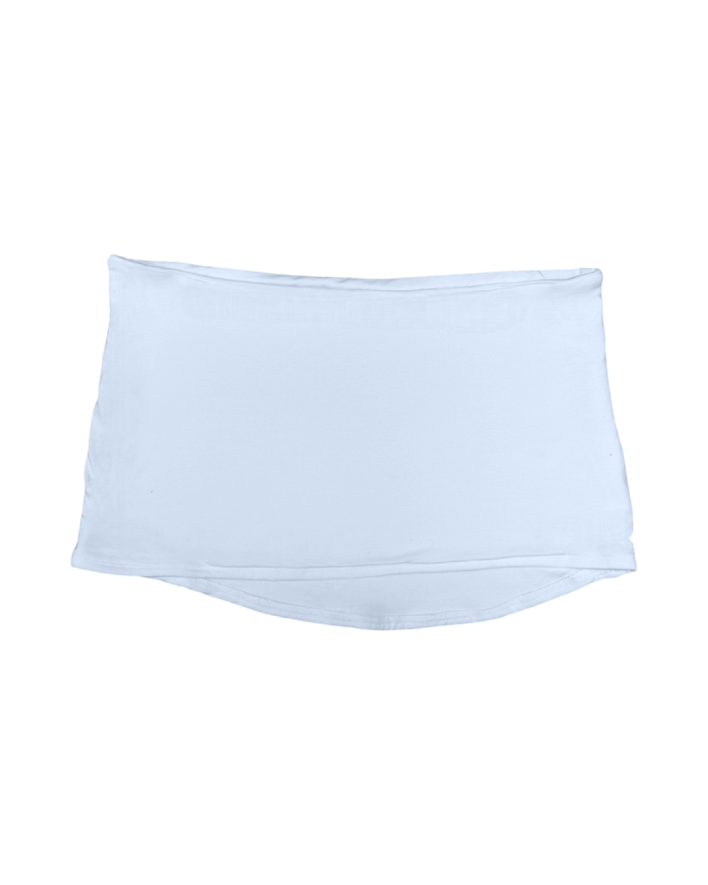 simple mini skirt / silver