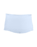 simple mini skirt / silver