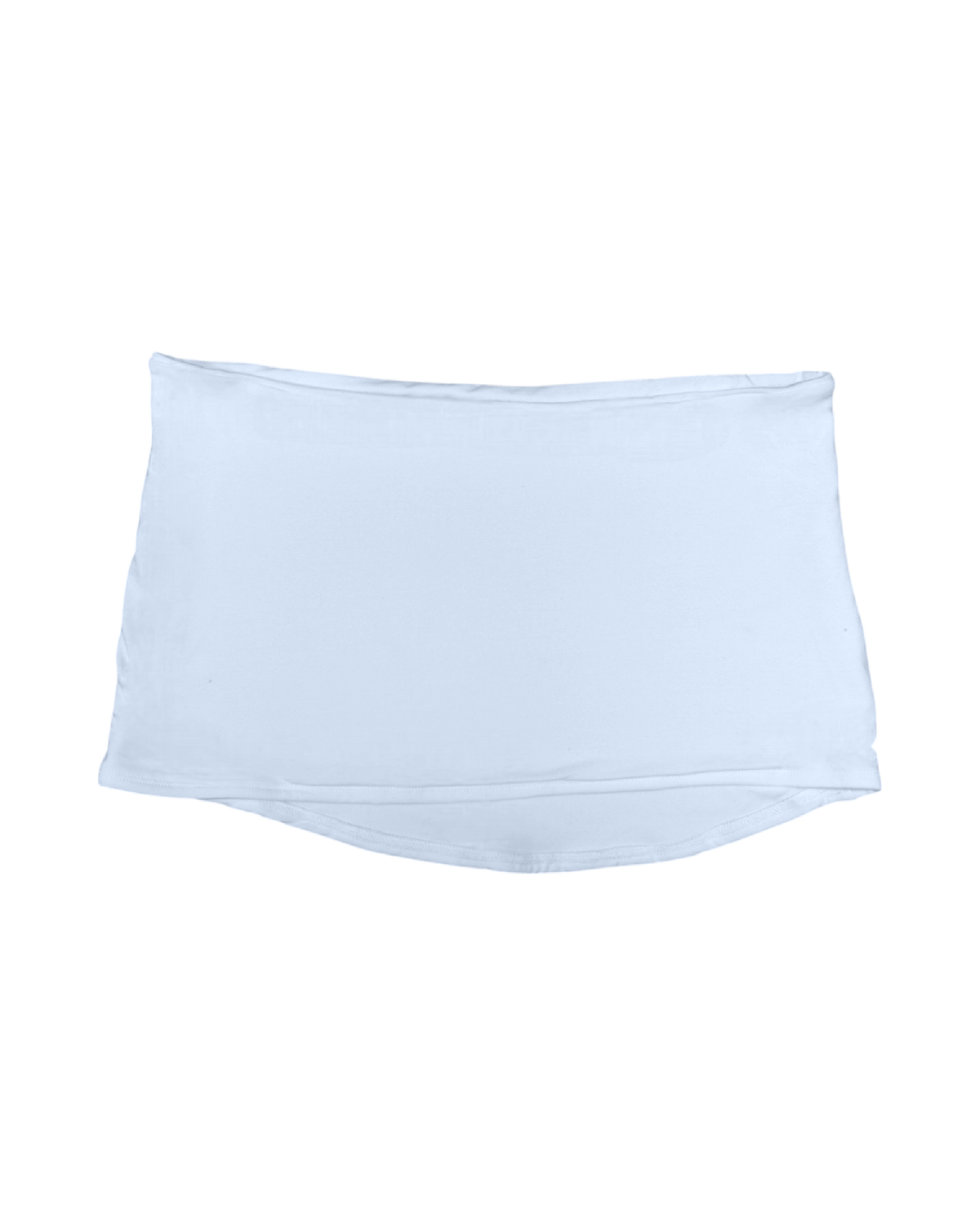 simple mini skirt / silver