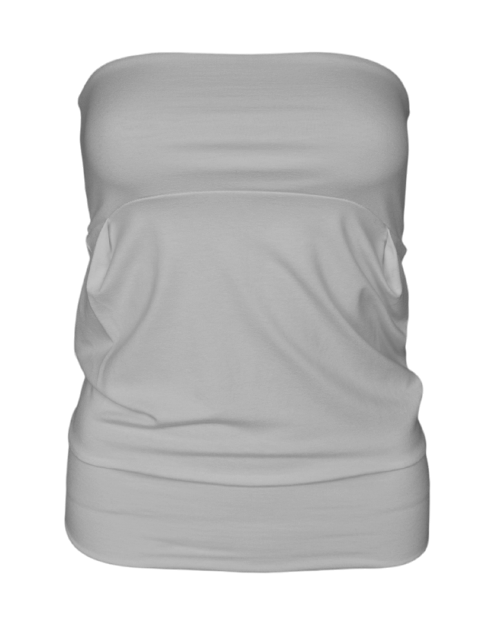 bubble tube top / stone