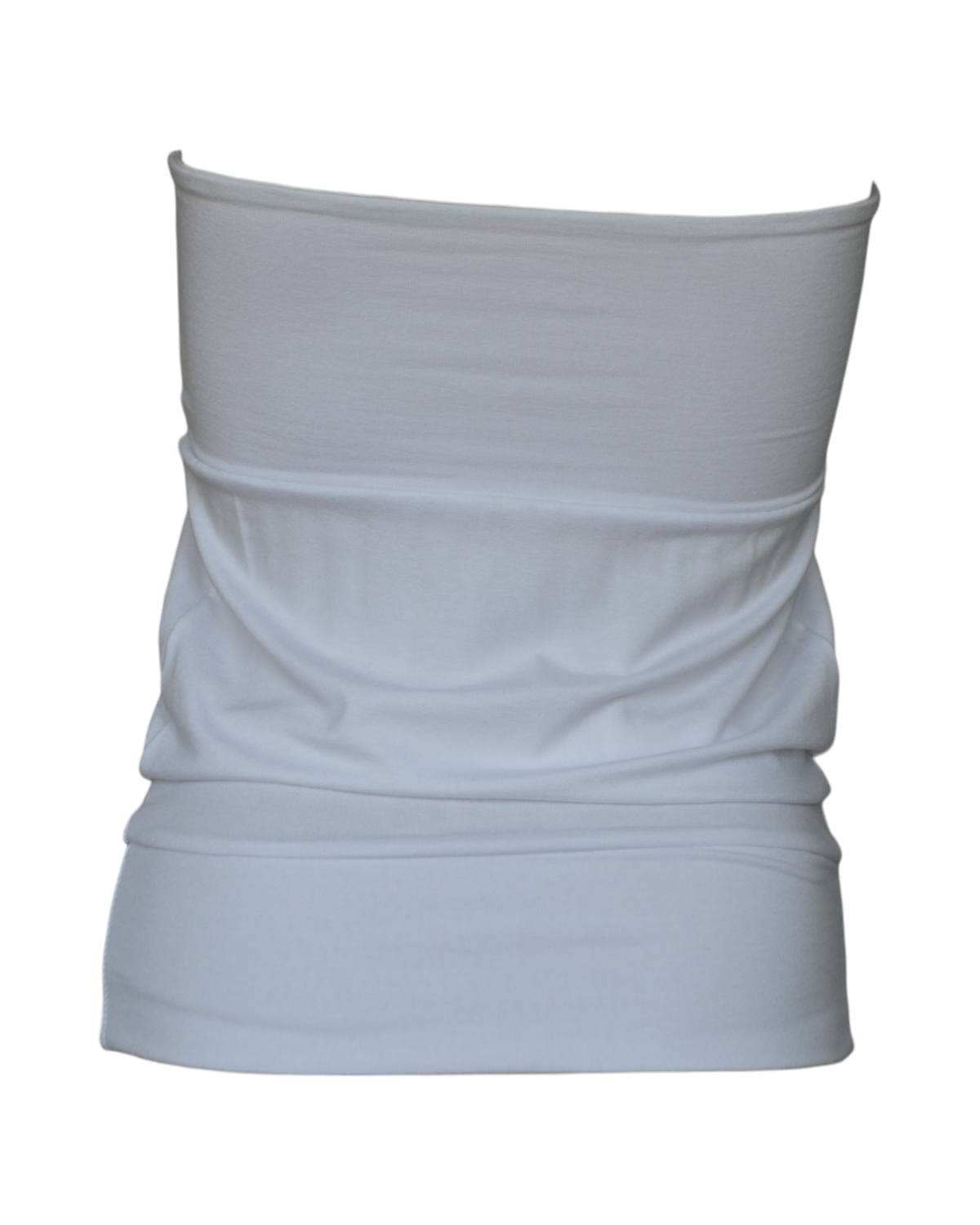 bubble tube top / white