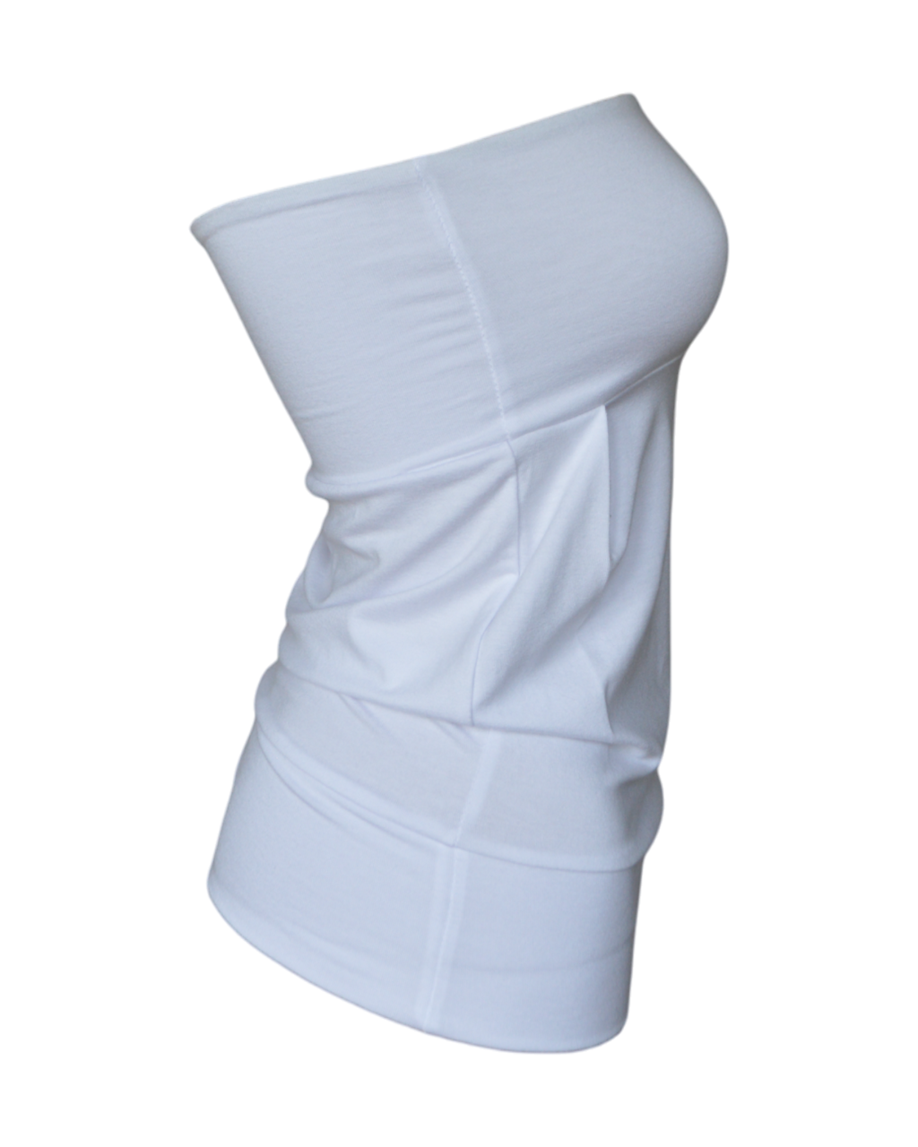bubble tube top / white