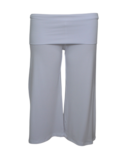 gaucho capri / white