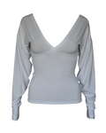gibbon top / white